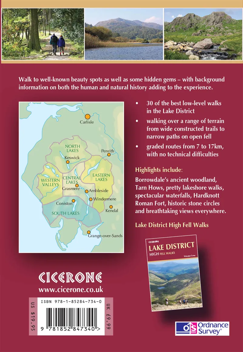 Cicerone - Lake District : Low Level And Lake Walks - Vivienne Crow-1